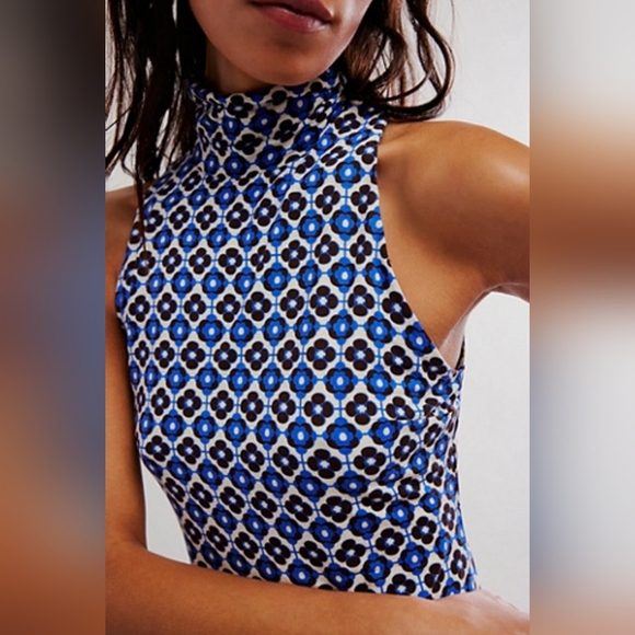 Free People Check It Mini Dress - Picture 1 of 7